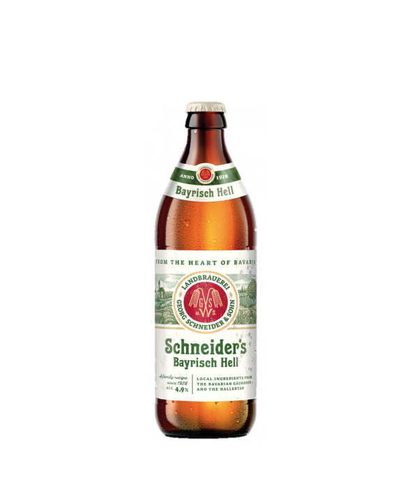 Schneider's Bayrisch Hell Vaso Cervecero 500cc