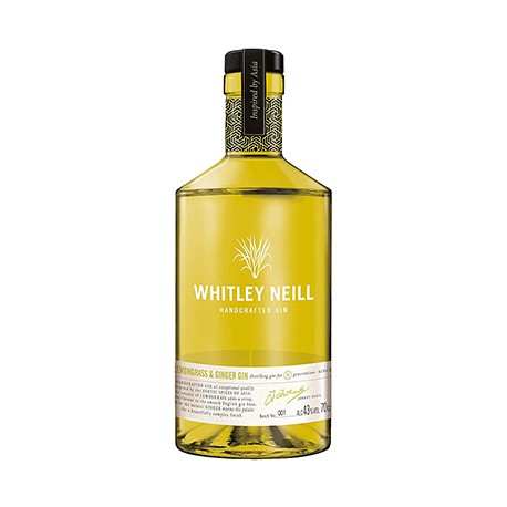 Whitley Neill Lemongrass & Ginger Gin - 700ml - 43%