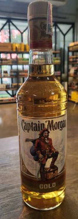 Captain Morgan Gold, Rum Delivery by Wishbeer