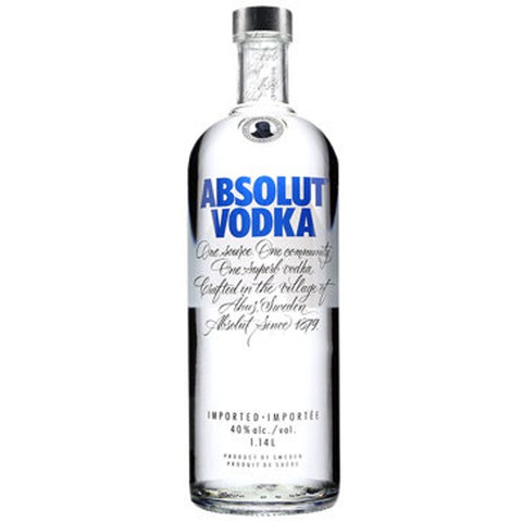 Absolut Vodka  - 1.14L - 40.0%