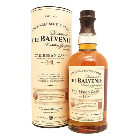 The Balvenie Caribbean Cask 14 Year Old | Whisky Delivery by