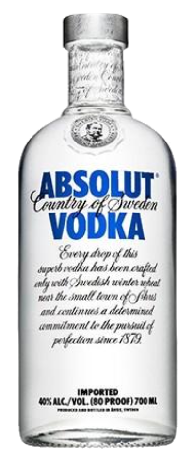 Absolut Original Vodka - 1000ml - 40%
