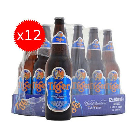 Tiger Beer - 12 x 630ml - 5.0%