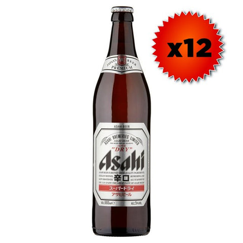 Asahi Super Dry - 12x 640ml - 5.0%
