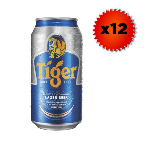 Tiger (Can) - 320ml x 24 - 5.0%