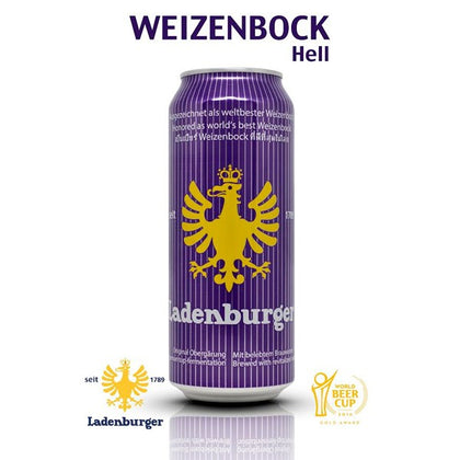 Ladenburger Weizenbock Hell (Can) - 500ml - 8.0%