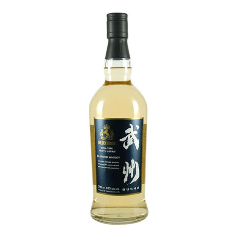 Golden Horse Bushu Blended Whisky From Hanyu Japan - 700ml - 43.0%