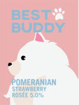 Best Buddy Pomeranian Strawberry Rosee - 330ml - 5.0%