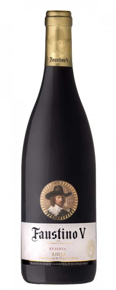 Bodegas Faustino Faustino V Rioja Reserva | Wine Delivery by Wishbeer ...