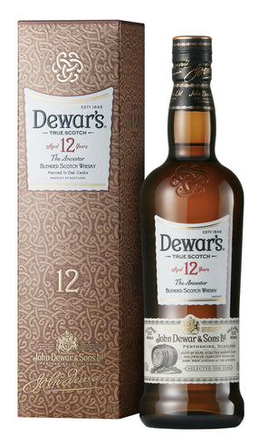 Dewar's 12 Years Old Blended Scotch Whisky - 750ml - 40%