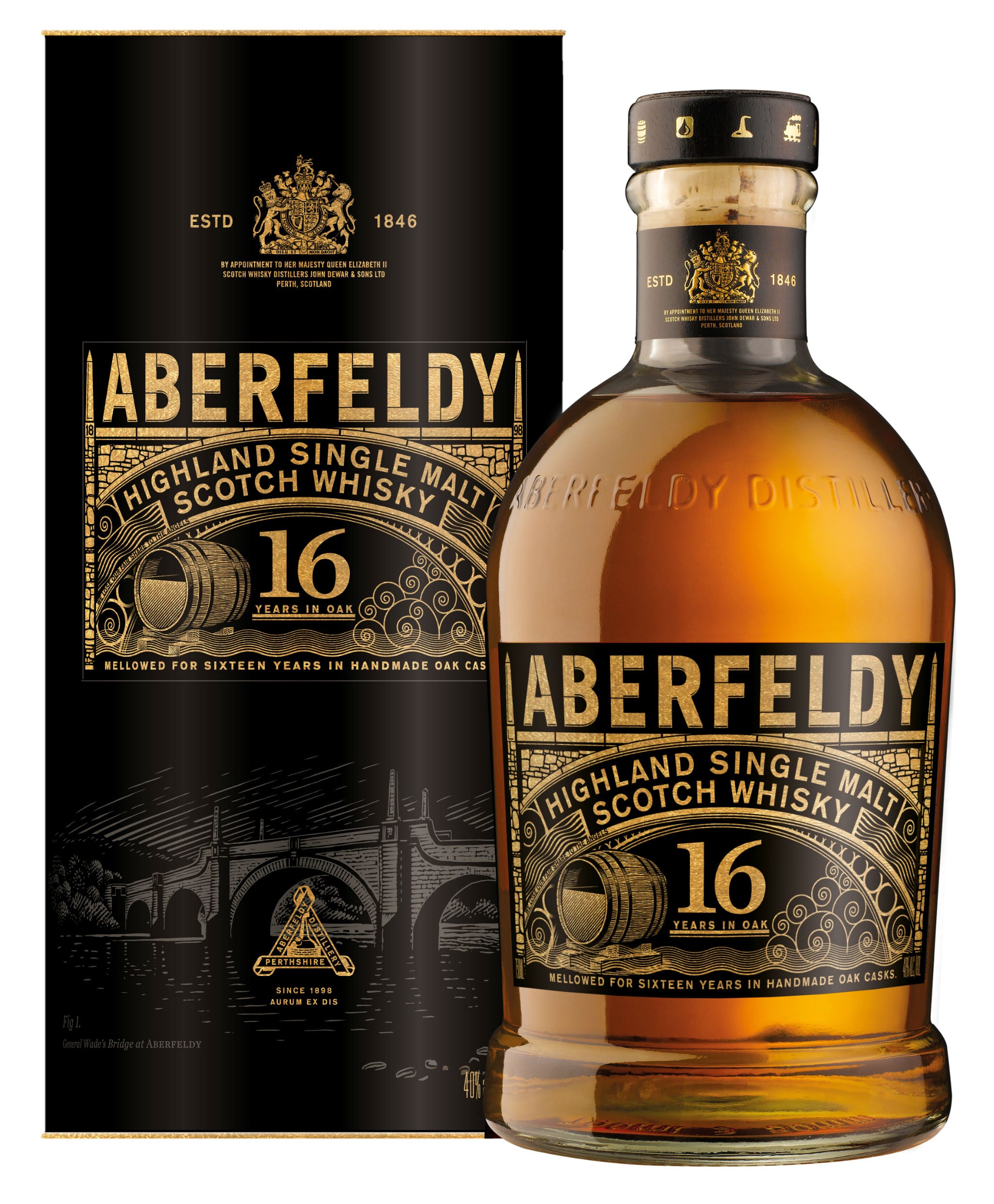 Aberfeldy 16 years, Whisky Delivery by Wishbeer