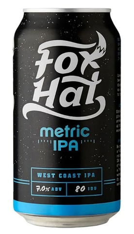 Fox Hat Brewing co. Metric IPA (Can) - 375ml - 7%