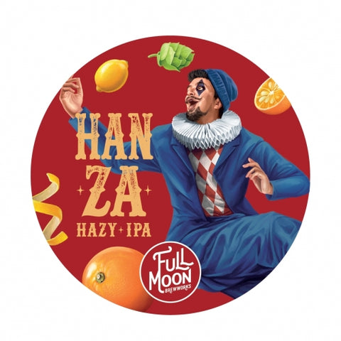 FullMoon Hanza Hazy IPA - 330ml - 6.7%