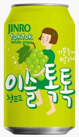 Jinro Tok Tok White Grape (Can) - 335ml