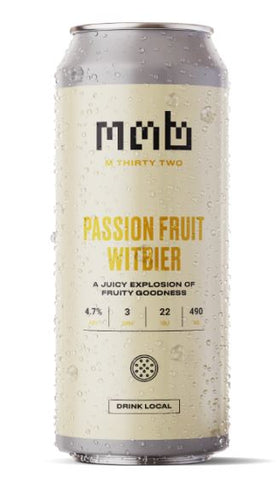 M32 Hoppy Passion Fruit Witbier (Can) - 490ml - 4.7%
