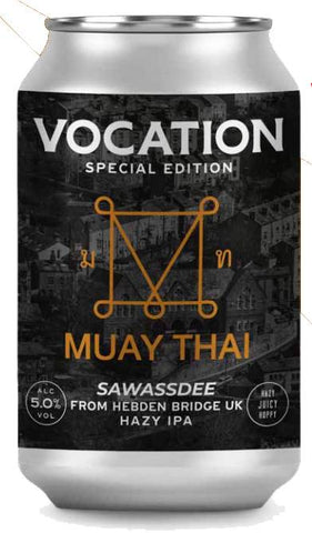Muay Thai X Vocation Special Edition Sawassdee Hazy IPA (Can) - 330ml - 5%