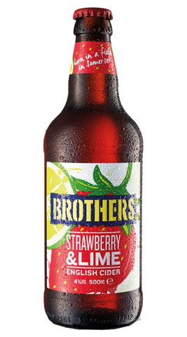 Brothers Strawberry & Lime - 500ml - 4.0%