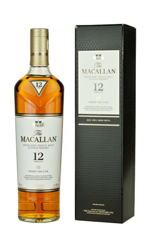 The Macallan Sherry Cask 12 Years Old - 700ml - 40%