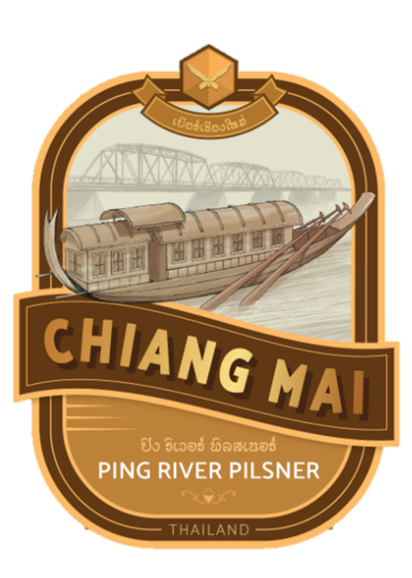 Chiang Mai Beer Ping River Pilsner - 330ml - 5%