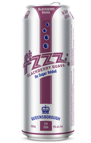 Queensborough Gin FZZZ Blackberry Guava (Can) - 500ml - 5%