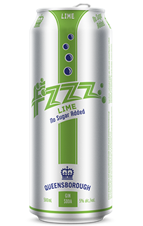 Queensborough Gin FZZZ Lime (Can) - 500ml - 5%