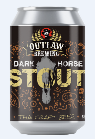 Outlaw Dark Horse Stout (Can) - 330ml - 7%