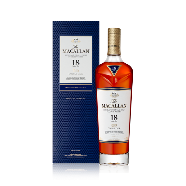 The Macallan 18年 700ml 43% Macallan 18 Years Old Double Cask | Single Malt Whisky