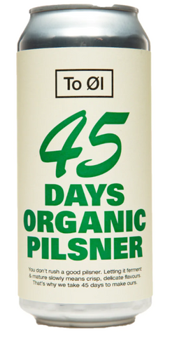 To Ol 45 Days Organic Pilsner (Can) - 330ml - 4.7%