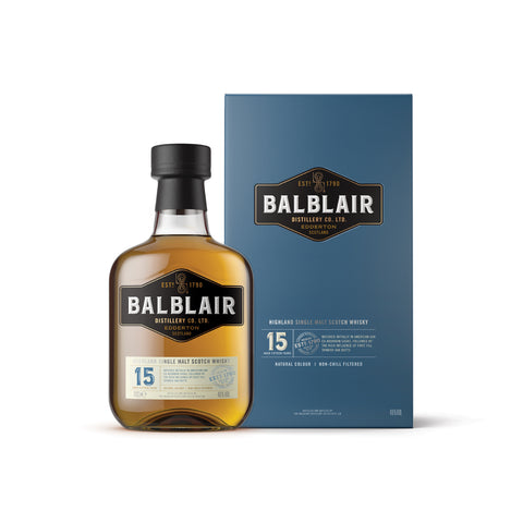 Balblair Single Malt Whisky 15 Year Old - 700ml - 46%