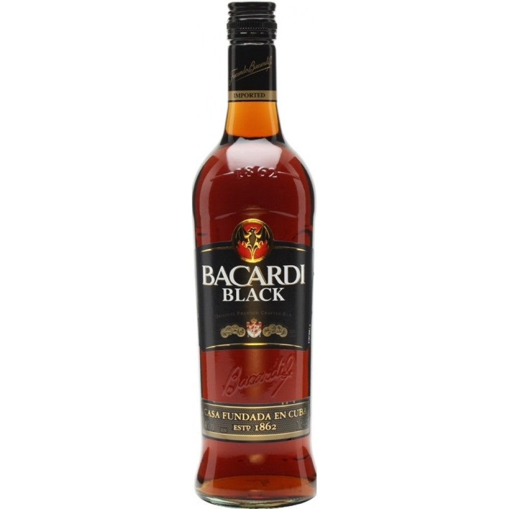 Bacardi Carta Negra Rum | Rum Delivery by Wishbeer | Bangkok, Thailand